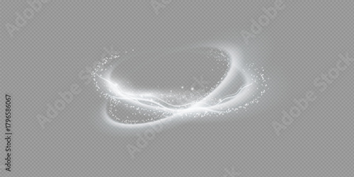 Texture of cold winter wind. Holiday vector snowstorm. Christmas cold snowstorm effect. Light effect for advertising.