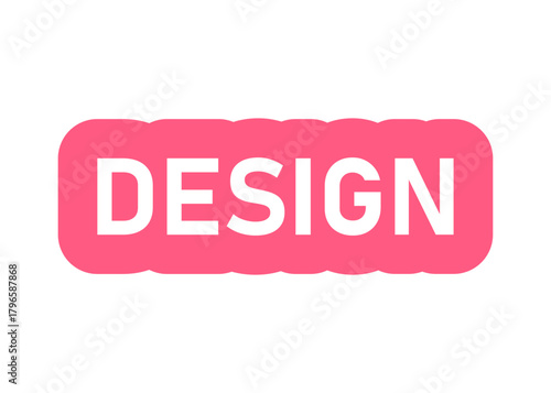 design vector sticker on a white background
Vector sticker with the inscription on a white background
