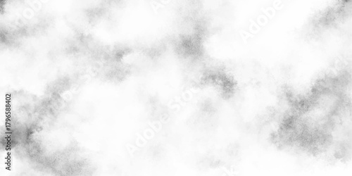 Abstract black and white cloud texture background with smoky charcoal dust effect featuring diffuse clouds of black.	