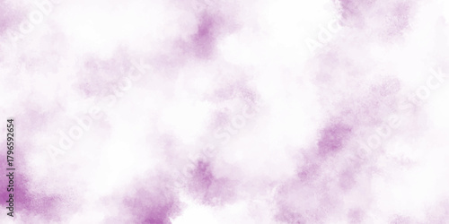 Soft purple watercolor texture background abstract lilac splash cloudy aquarelle painting minimalist pastel design create a light, airy, and minimalist texture.