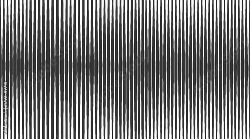 Black and white vertical stripes with varying widths and slightly uneven edges pattern
