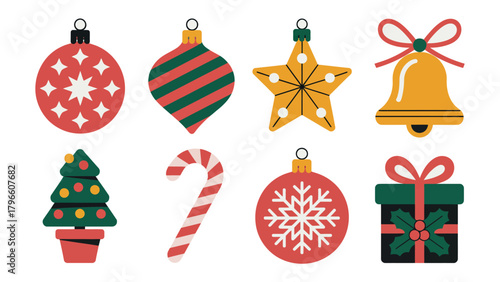 Festive Christmas Ornaments: a delightful collection of Christmas ornaments, each meticulously crafted to bring the season's magic. Capture the essence of holiday cheer with a mix of classic designs.