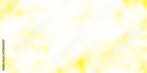 Bright yellow watercolor texture featuring soft washes, warm gradients, and cheerful, sunlit abstract patterns for creative designs, Abstract yellow watercolor background subtle smoke texture.