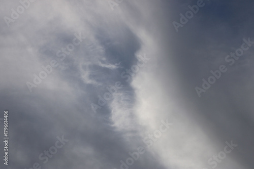 Canvas Print time lapse clouds timelapse