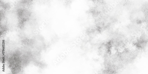 Dramatic and blurry watercolor of black and white grunge and stains of white clouds texture showcasing contrasting tones and atmospheric depth for expressive artistic designs.