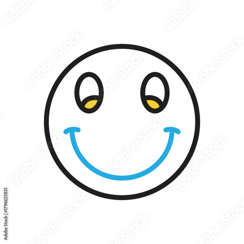 Multi color icon for smilies