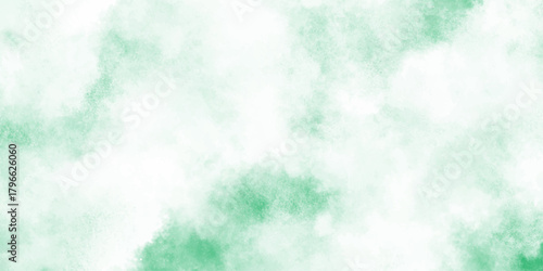 Abstract light green watercolor explosion texture vibrant green contrasts on white background.