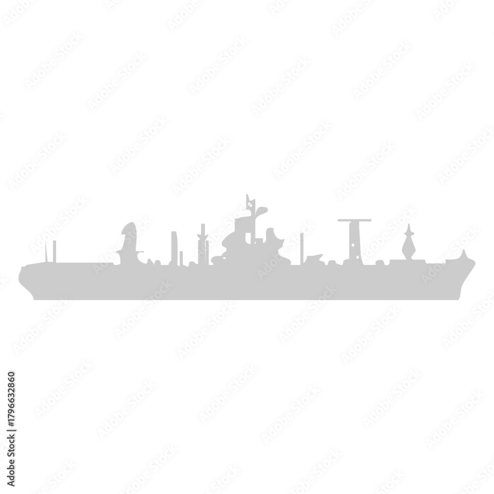 Fototapeta premium Ship Silhouette Icon