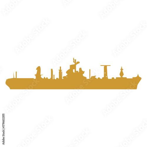 Ship Silhouette Icon