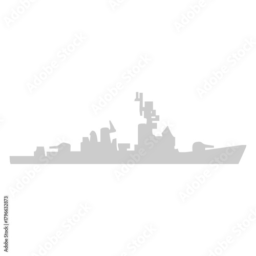 Warship Silhouette