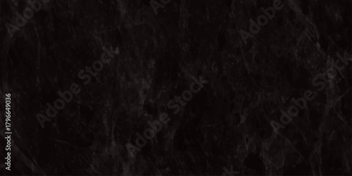 Abstract grunge wall design on distress wall  ark wide panorama picture black wall texture.