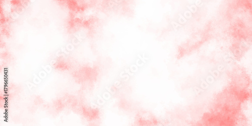 Soft red watercolor cloud background pastel smoke texture ethereal subtle blush color abstract backdrop design abstract art print.