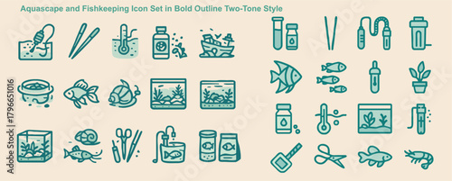 Aquascape and Fishkeeping Ico...