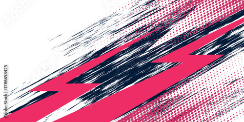 stylish sports background with geometric sharp shapes