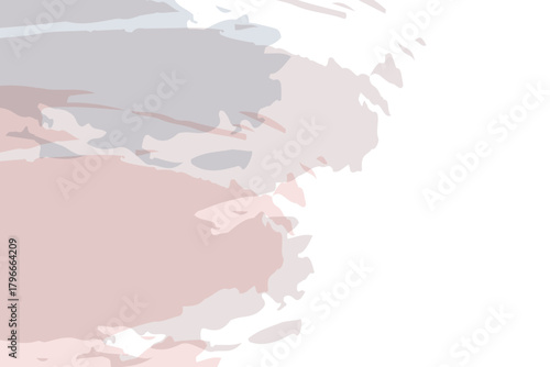 Schilderij op canvas A fluid abstract that suggests a pastel galaxy, with swirling nebulae of pink, blue, and gold