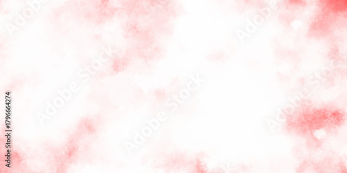 abstract soft red watercolor background subtle smoke texture dreamy coral ink cloud wash on white paper surface gentle feminine glow.