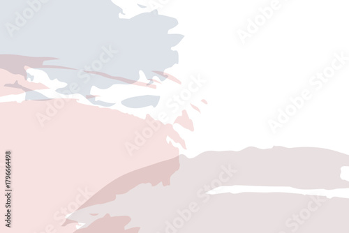 A serene, monochromatic study in pale blue, with varying tones and transparencies for depth.