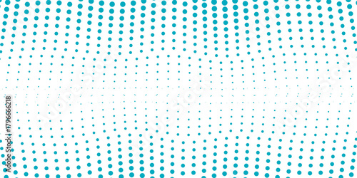 Transparent Vector Gradient Blue Color Halftone Background Staggered Dots Pattern modern dotted
