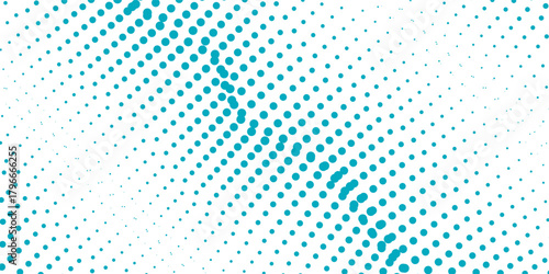 Transparent Vector Gradient Blue Color Halftone Background Staggered Dots Pattern modern dotted