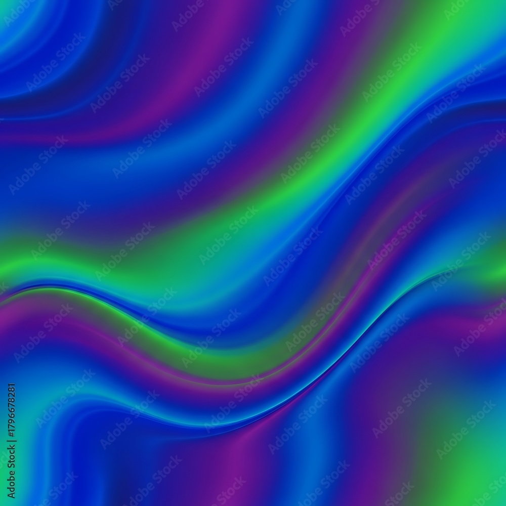 Naklejka premium Abstract flowing design in vibrant colors for artistic backgrounds and visuals