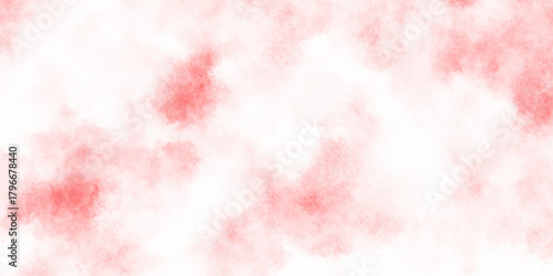 Abstract pink watercolor texture background with soft red splashes, delicate cloudy Perfect for feminine branding, wedding invitations , beauty products.