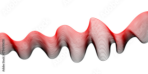 Red liquid paint flowing and dripping, an abstract background vector illustration of ink and blood drops