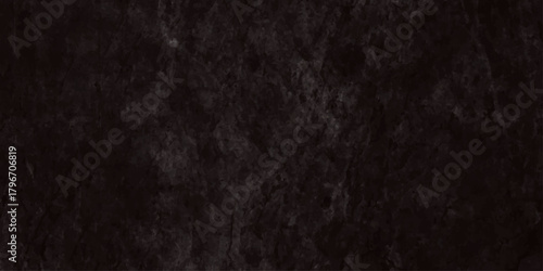 Dark abstract black noise texture background with subtle grain and brushed strokes wall textured.