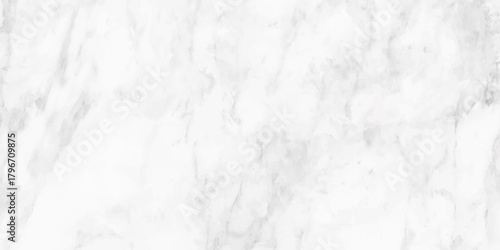 Marble stone background with soft flowing silver veining and bright white polished surface.