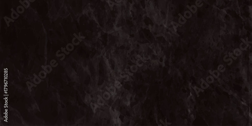 Black wall textured surface background with subtle white veins and rough textured pattern for background design.