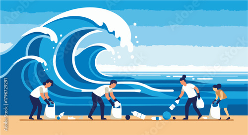 A refreshing pause with a cold brew coffee beverage, held in a glass bottle, during a busy day in the city