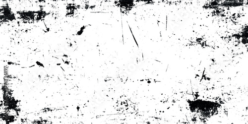 Grunge texture with ink splatters distressed brush strokes and rough distressed overlay background Perfect for overlay effects, vintage posters, album covers.