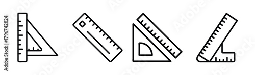 Scalable vector ruler illustration for measurement and design