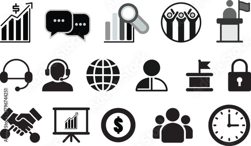 Business Icon EPS  illustrator