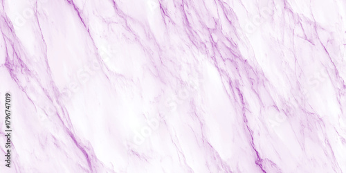 Abstract purple marble texture with delicate violet veins and soft patterns on light background for decoration.