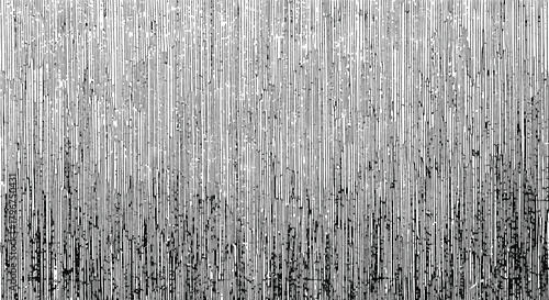 Black and white abstract barcode-style lines for glitch art and digital encoding design