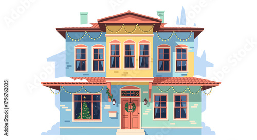 Three friends celebrating with sparklers in winter attire indoors  