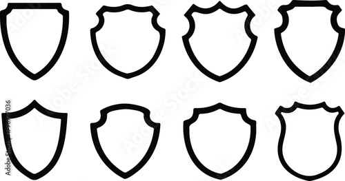 set of shields, security shield set