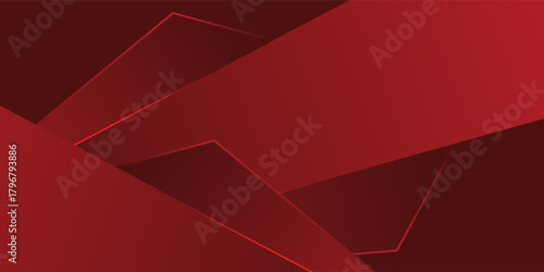 Abstract background design with shapes and elements. abstrack red vector background design.