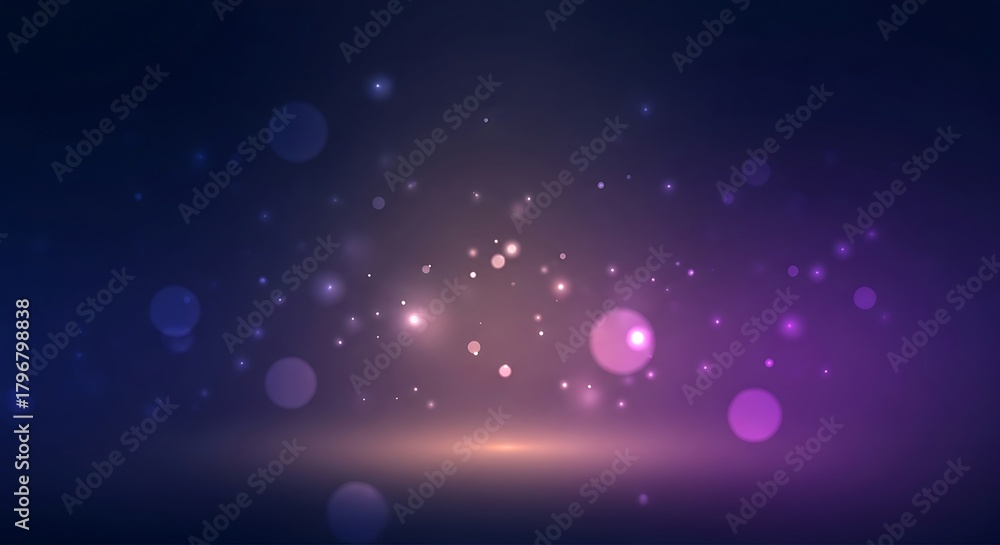 Fototapeta premium Abstract bokeh lights create a magical atmosphere, perfect for adding a touch of wonder to your next project with a dreamy and ethereal feeling