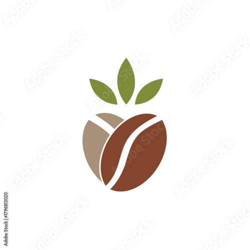 coffe icon vector illustration template design logo