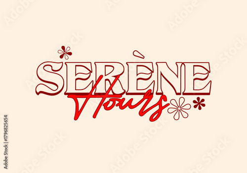 Elegant Vintage Typography Motivation Slogan Design for Tee, T-shirt, Sweatshirt, and Poster Art - Vector