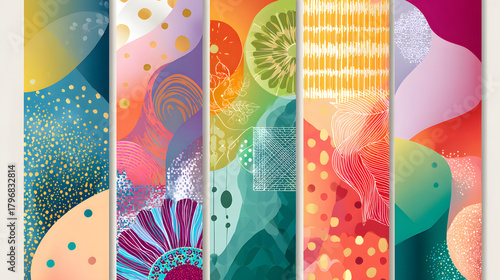 Fresh and colorful image background