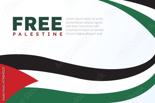 Palestine flag poster  Palestine Flag Colors Abstract Background