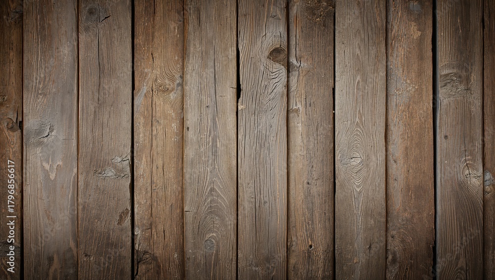 Fototapeta premium Wood grain pattern, rustic and natural aesthetic, suitable for background elements