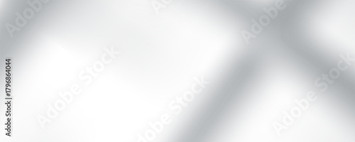 Silver foil background with metal mirror texture. Chrome gradient surface with light gloss. Vector aluminum grey sheet with reflection