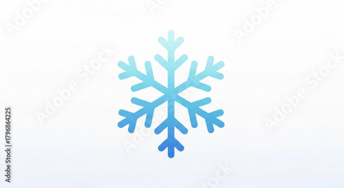 Beautiful winter snowflake illustration for christmas holiday designs and seasonal graphic projects vector art