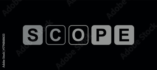 scope text