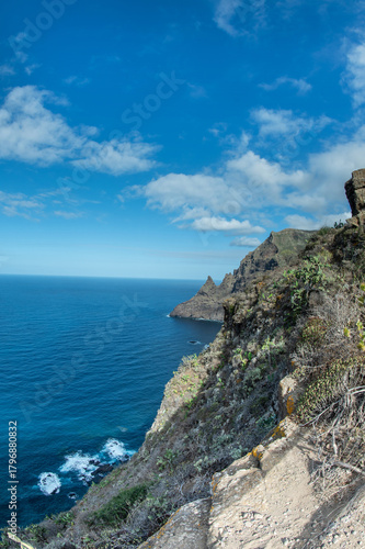 Anaga coastline , Tenerife, Canary Islands