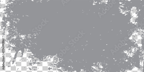 Black Torn white paper with shadow. texture