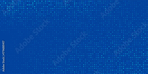 Abstract Dotted Blue Tech Finance Fintech Background Abstract Pixel Pattern Modern Art Abstract